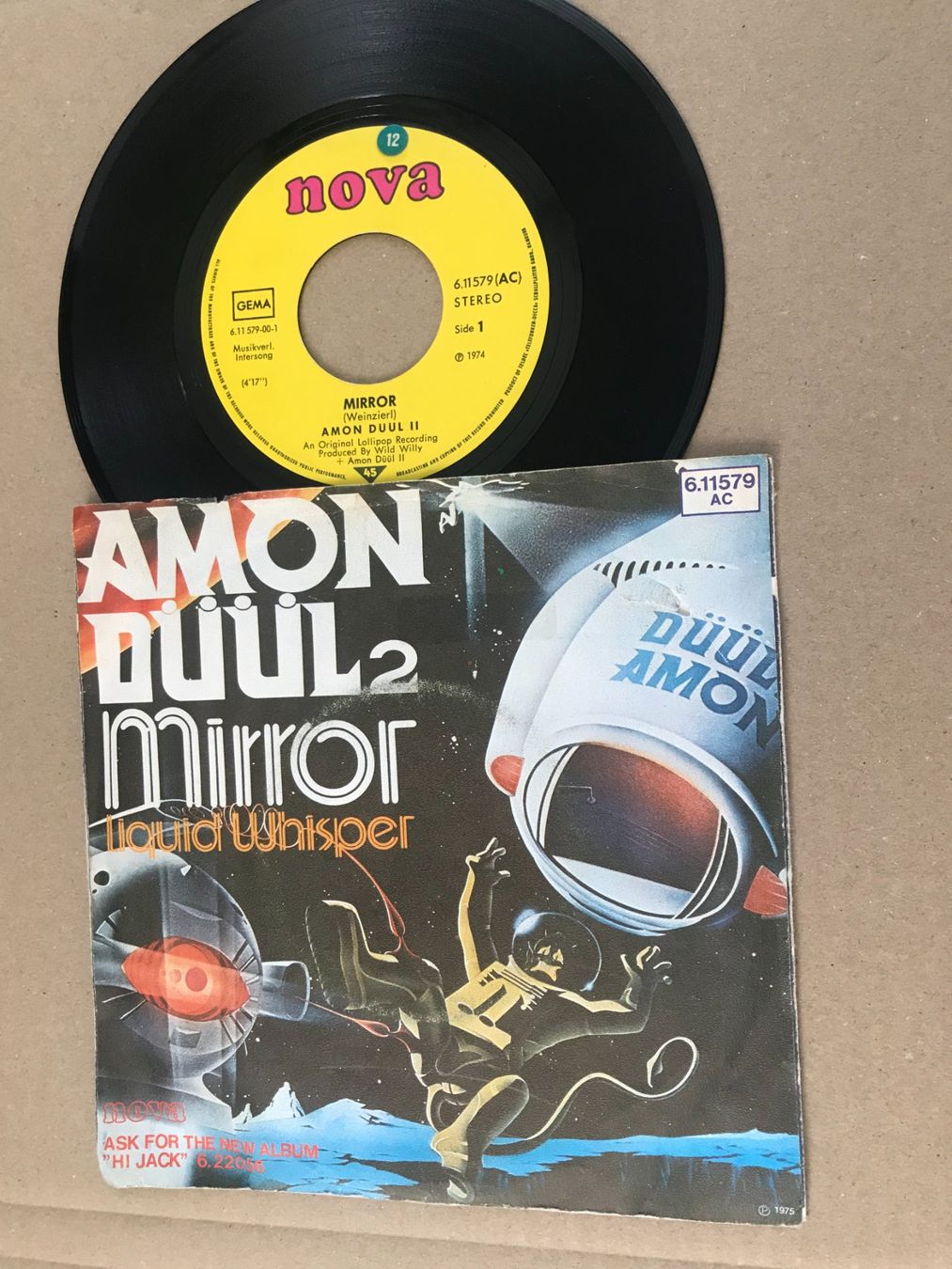 Dischi in vinile: AMON DÜÜL - Mirror - 7" – Usato da Buchs AG venduto da Archie