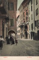 Lugano (TI) – Via Nassa, scorcio storico