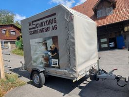 Absenkanhänger ab MFK Transport Hebebühne