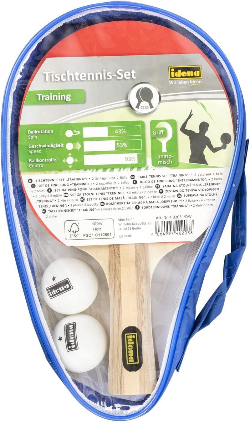 Giochi: 4-teiliges Tischtennis-Set – Nuovo e nell'imballaggio originale da Nuglar venduto da SaleRitter 3