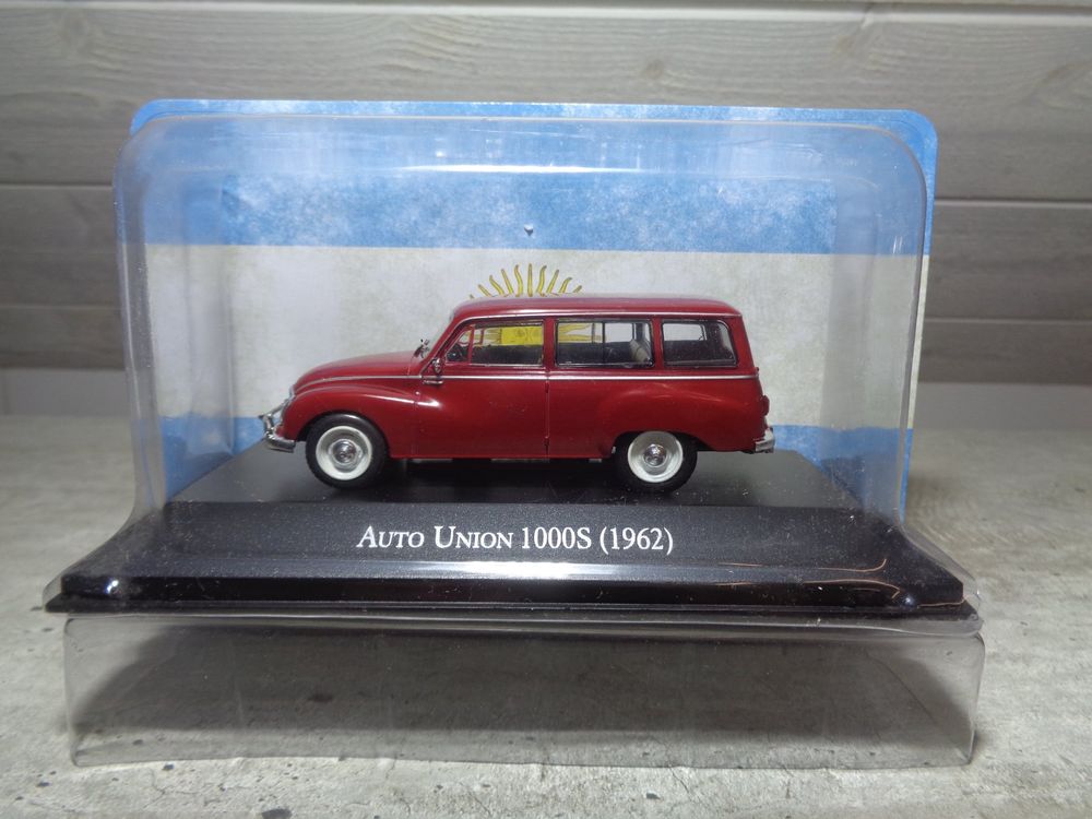 Salvat 1:43 Classic Car Auto Union 1000S 1962 2