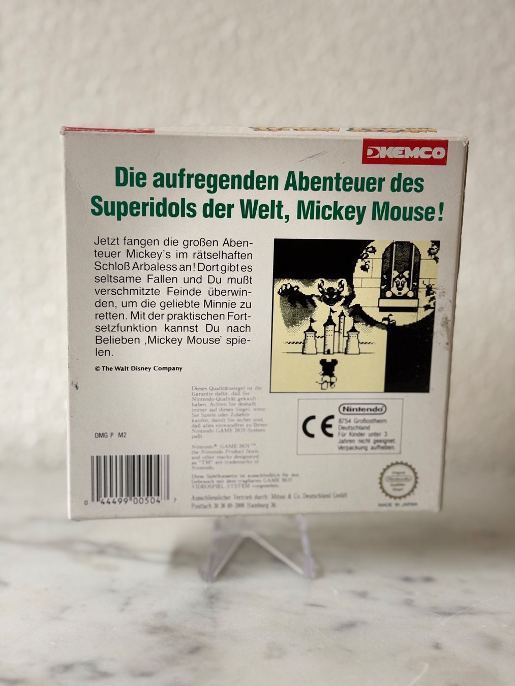 Nintendo Giochi: Mickey Mouse GAMEBOY Classic CIB / Nintendo / Komplett – Usato da Schaffhausen venduto da Retrogaming90 1