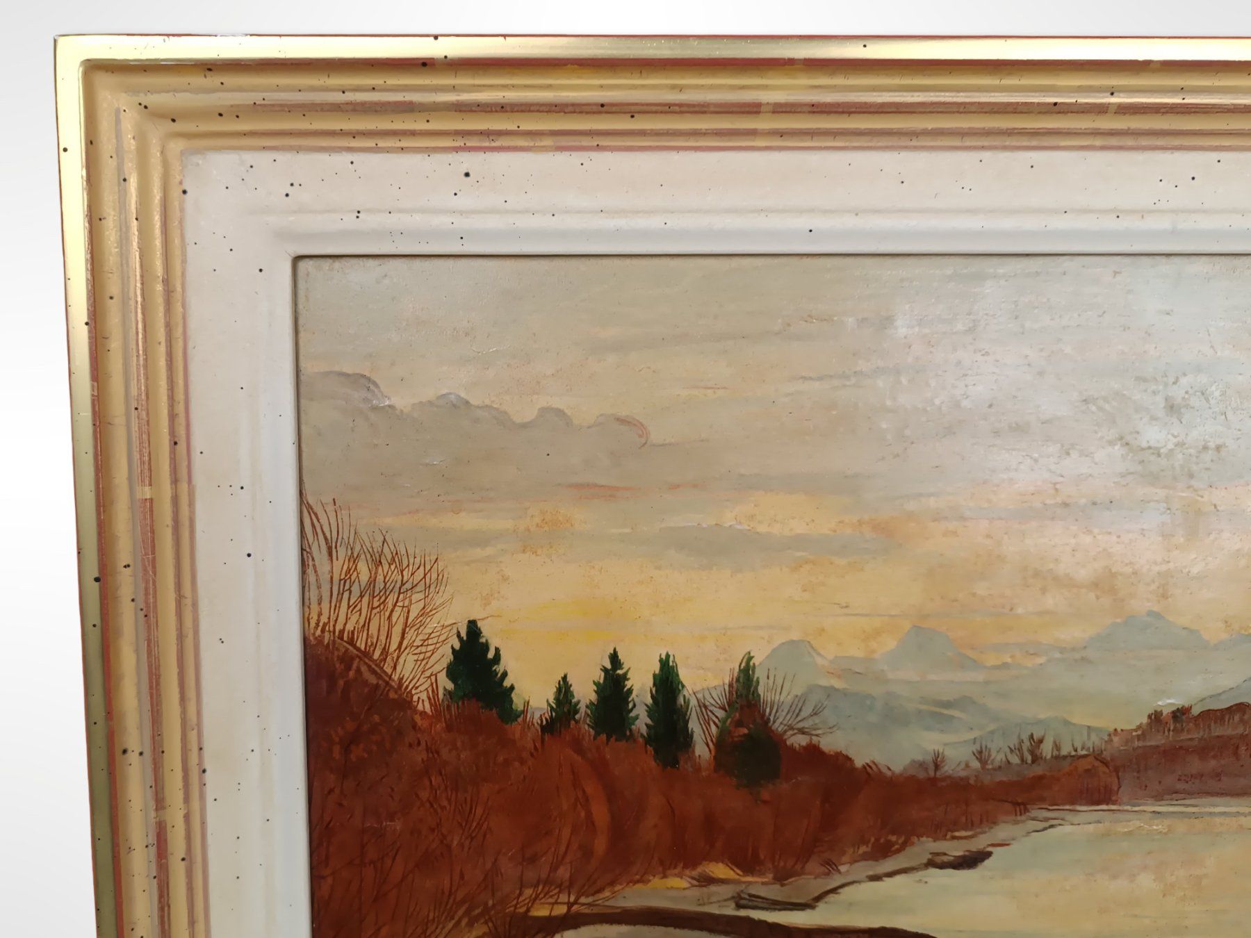 Grafica & Litografie: Lithographie "Aare bei Belp" – Usato da Suhr venduto da Restwert_Suhr 4
