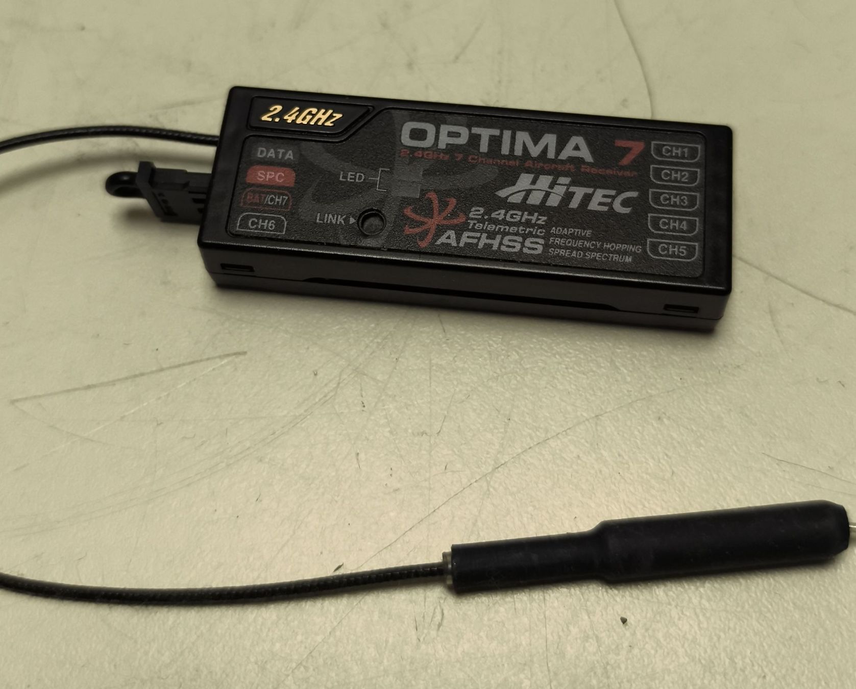 Ricevitori: HiTec Optima 7 AFHSS 2.4GHz(em78) – Usato da Künten venduto da Schnaepplihuus