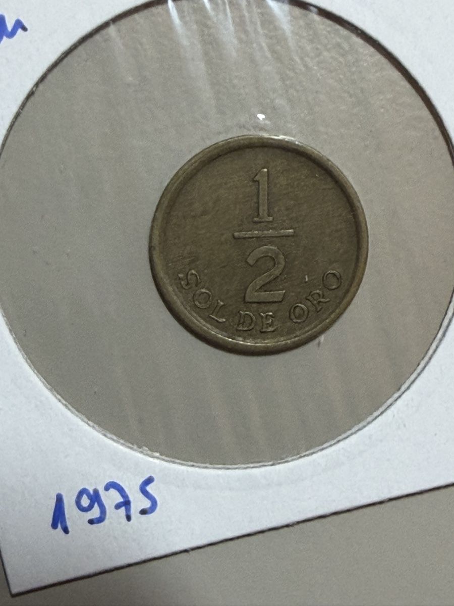 Alle Münzen: Pérou - 1/2 sol - 1975 – Gebraucht aus Payerne von Mike1682