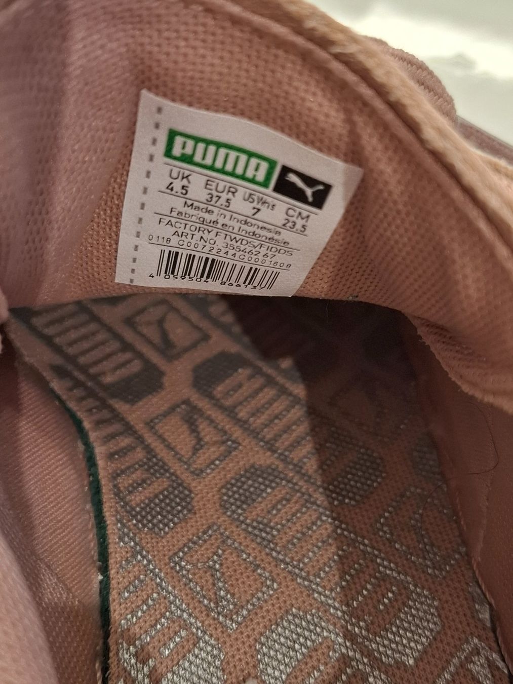 Puma Scarpe da donna: Puma Sneaker, altrosa, Gr. 37,5 – Usato da Dornach venduto da shoe-lina 5