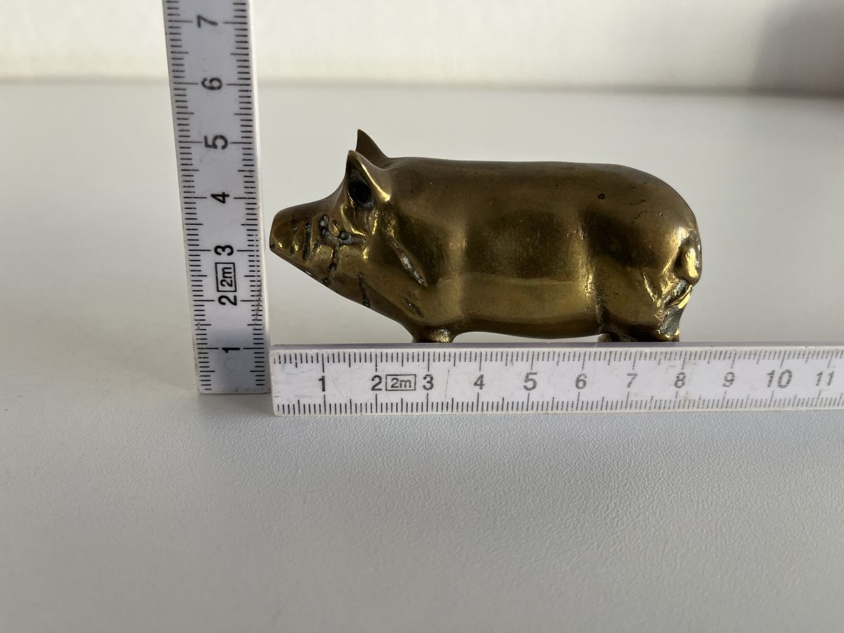 Toutes les décorations: Schwein aus Messing  – D'occasion à Wetzikon ZH par seli03 7