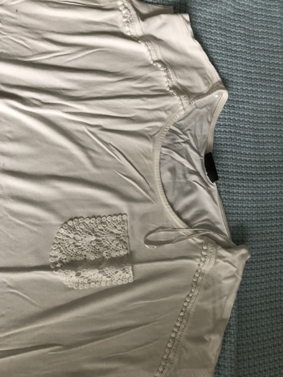 T-shirt: Weisses T-Shirt – Usato da Rüti ZH venduto da Masken 5