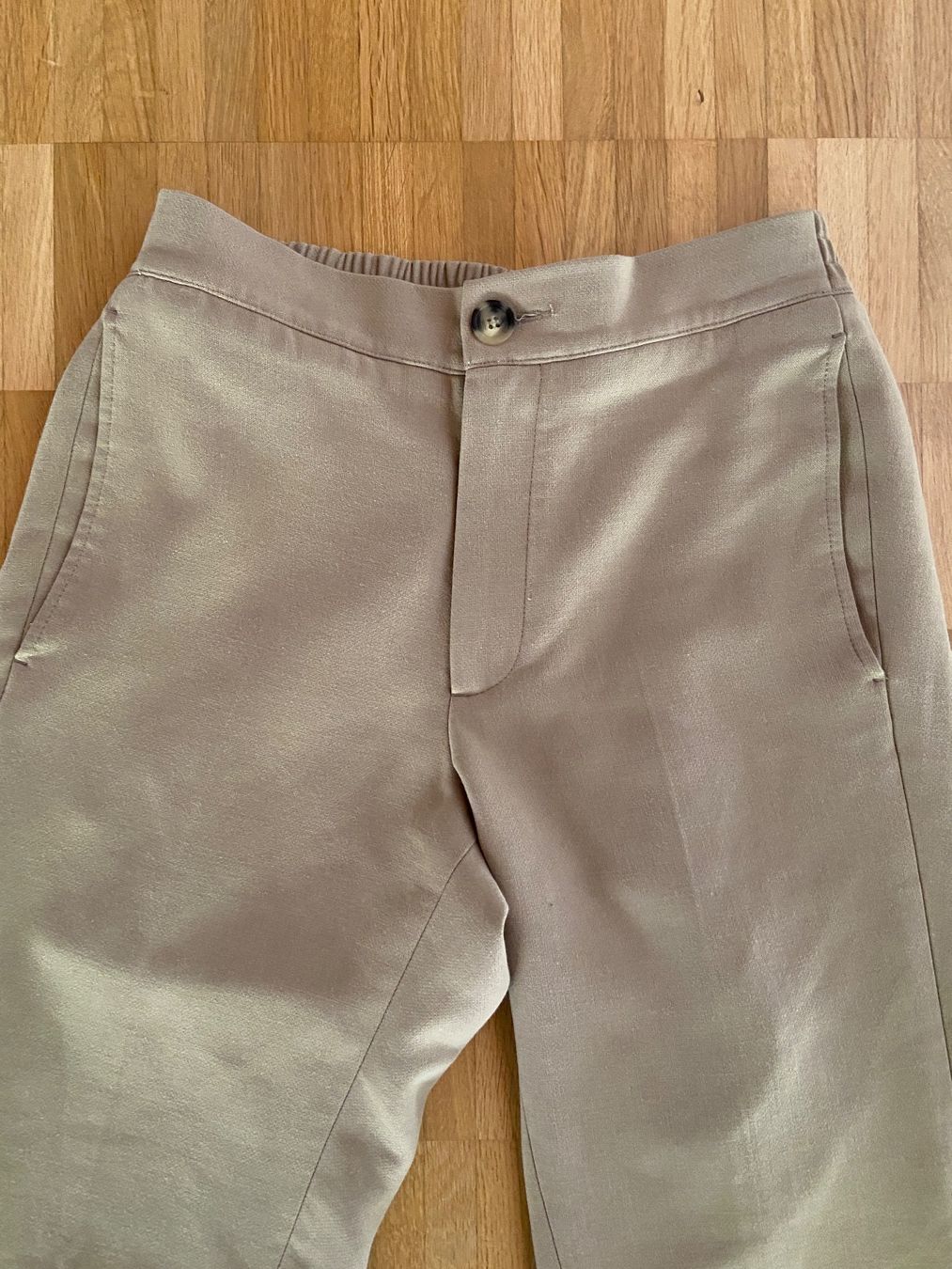 Sandro Pantaloni: SANDRO Men's Jersey Trousers Pants Beige Stretch – Usato da Münchenstein venduto da B771 5