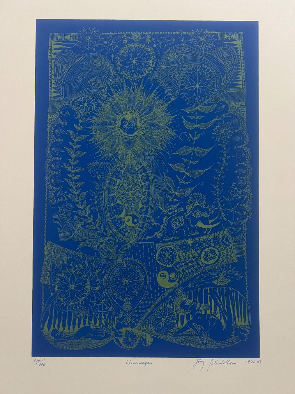 Grafica & Litografie: Jörg Schuldhess, handsigniert, nummeriert – Usato da Rain venduto da Pic-Ass