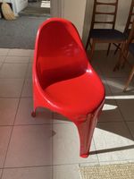 Walter Frey Sitzstuhl rot Designklassiker