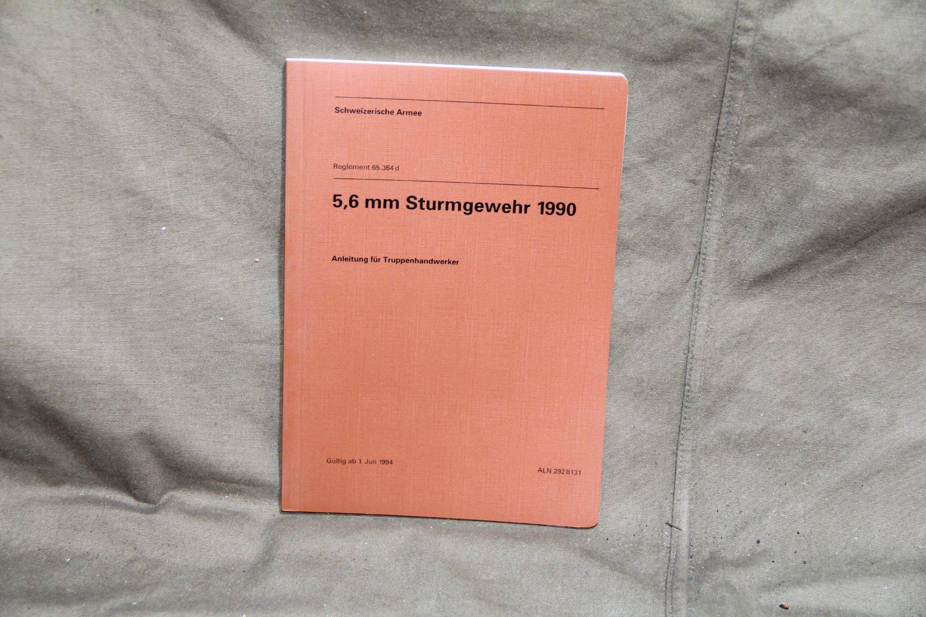 5.6mm Sturmgewehr 1990, Anleitung für Truppenhandwerker (Gebraucht) in ...