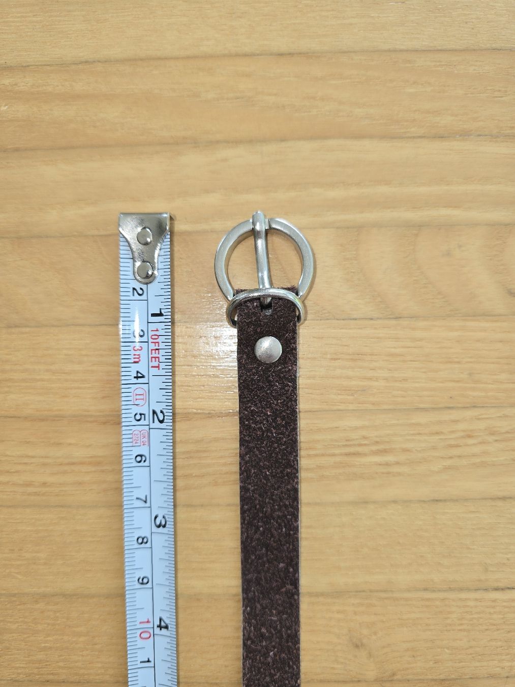 Gürtel: Brauner Vintage Gürtel, ungetragen – Neu (gemäss Beschreibung) aus St. Gallen von A.W.128 1