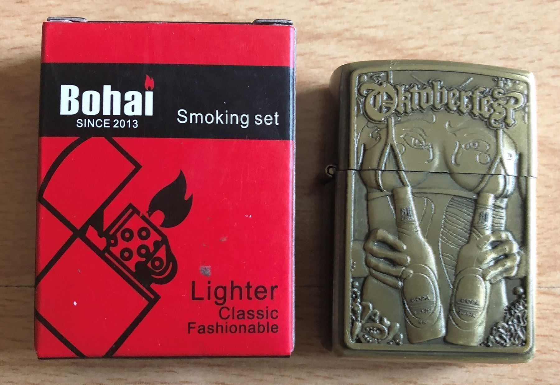 Feuerzeuge: Bohai Feuerzeug – Neu und originalverpackt aus Basel von Adler61