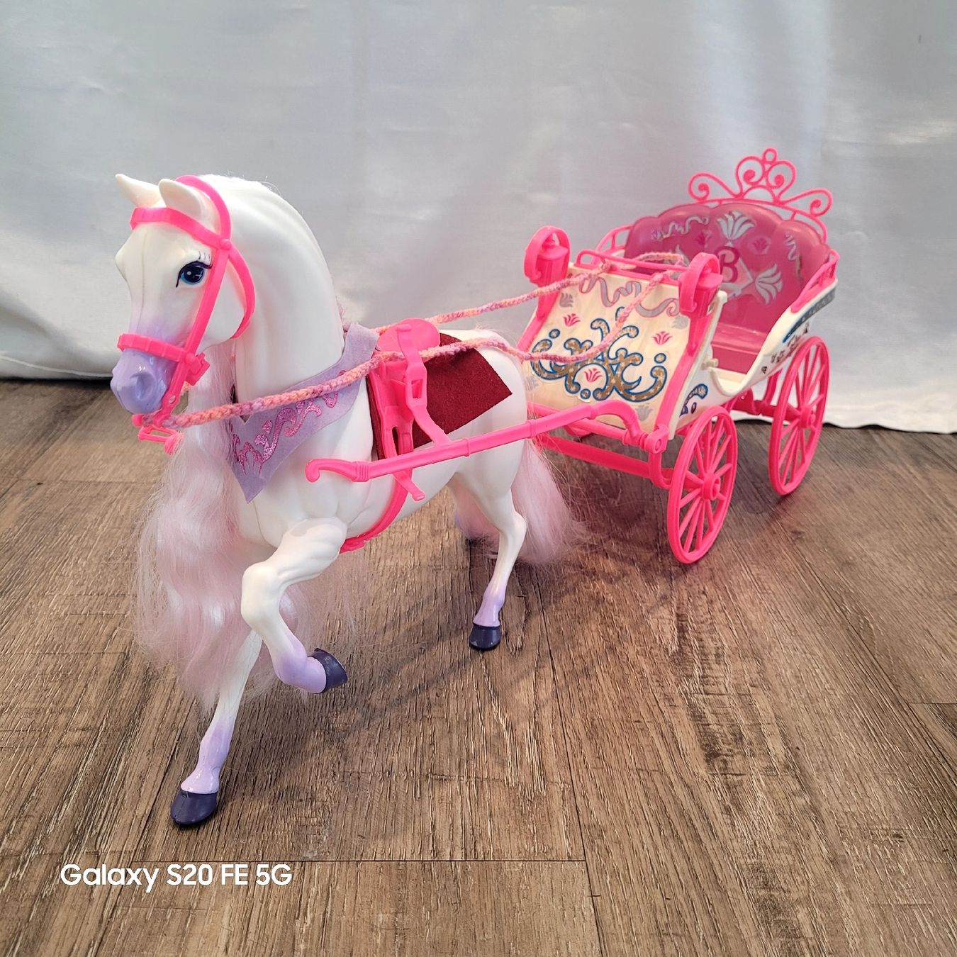 Jouets: Barbie Pferd Diva mit Kutsche – D'occasion à Niederbuchsiten par klengyel 5
