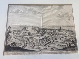 Historischer Kupferstich “CASSEL” (Kassel)