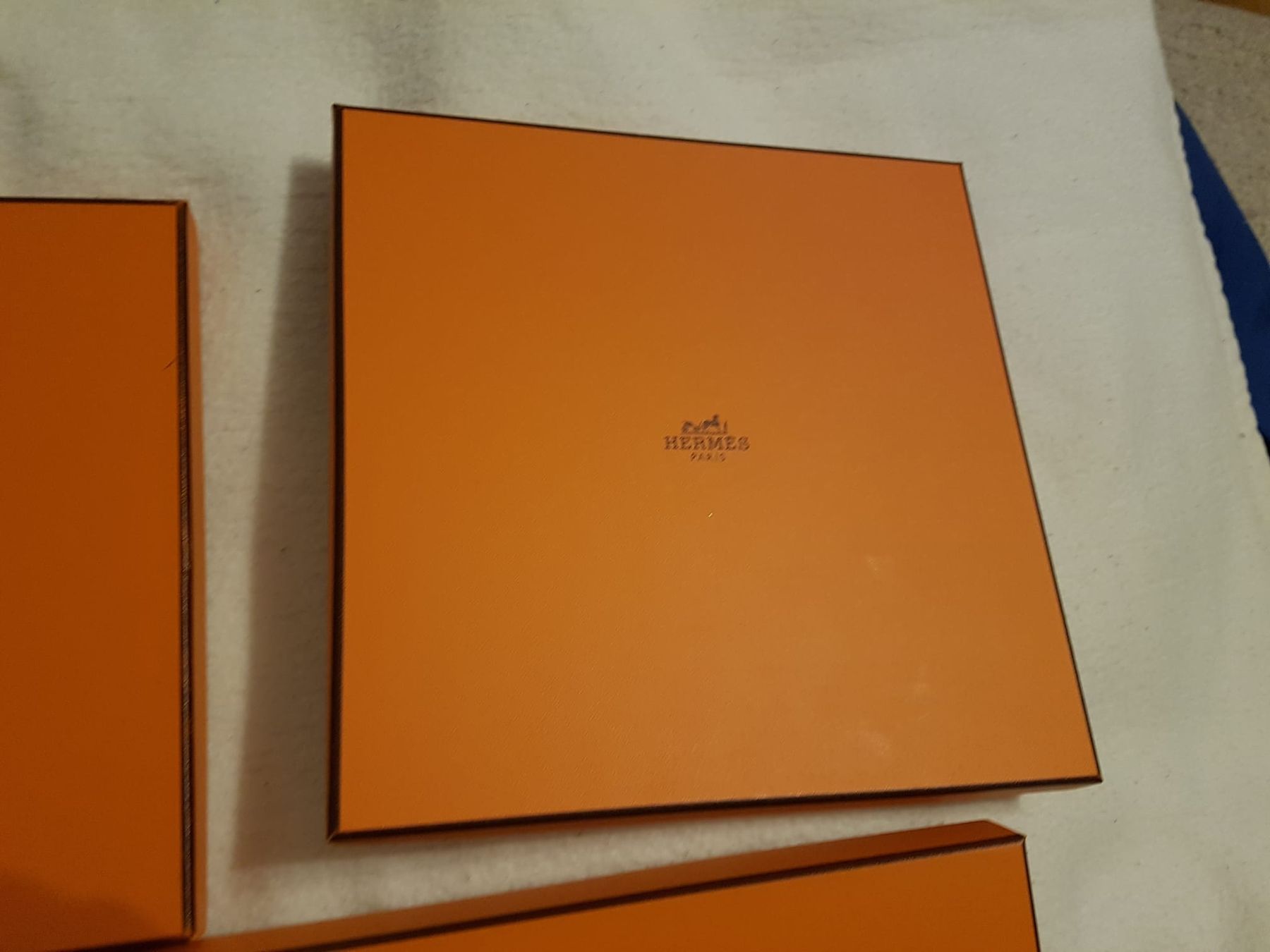 Transportkisten: Hermès Boxen, 3 Stück, leer, orange – Gebraucht aus Belp von Guadalupe84 2