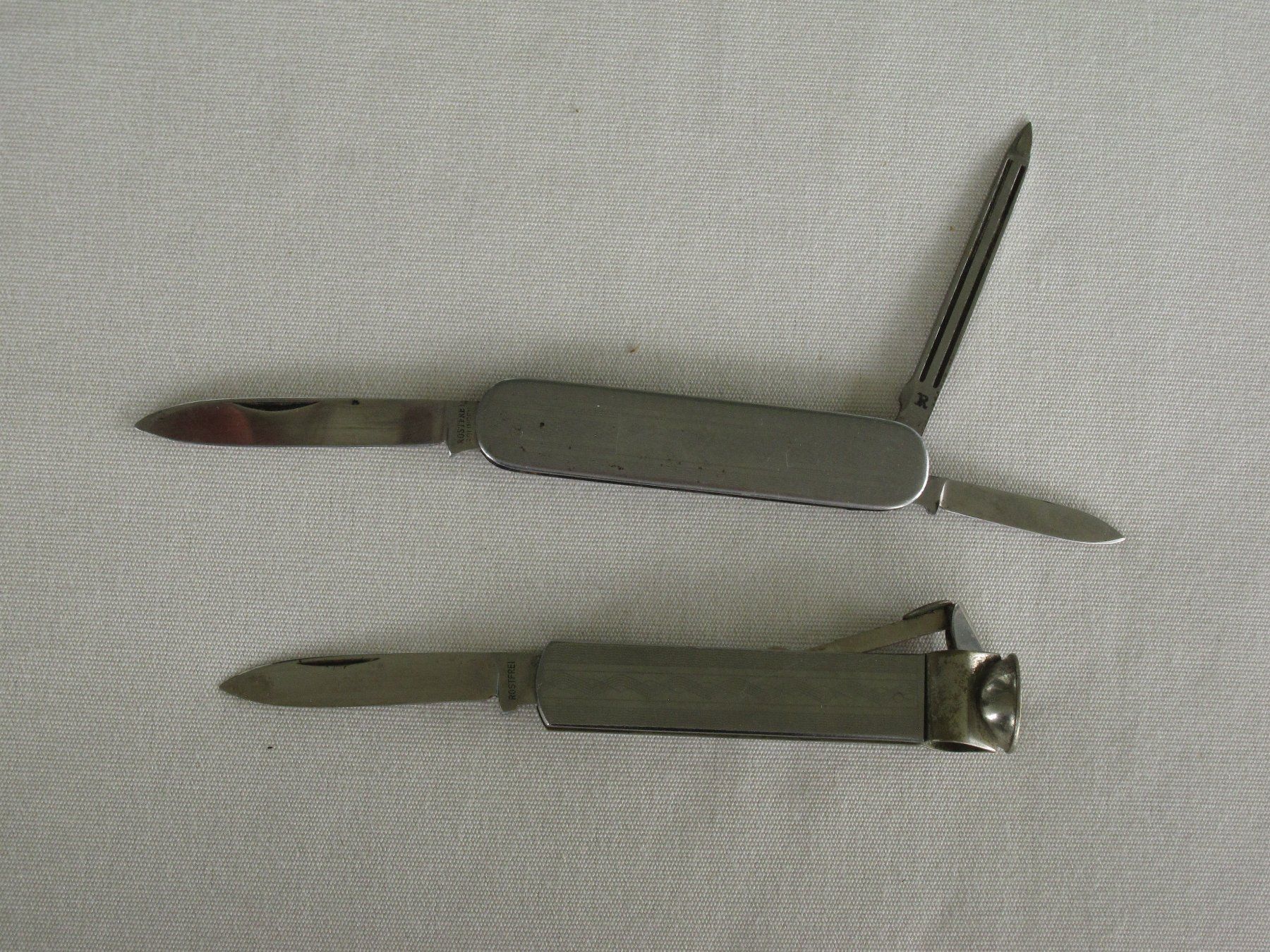 Coltelli tascabile: 2 x  Solingen Vintage Taschenmesser – Usato da Arbon venduto da lucullus61 1