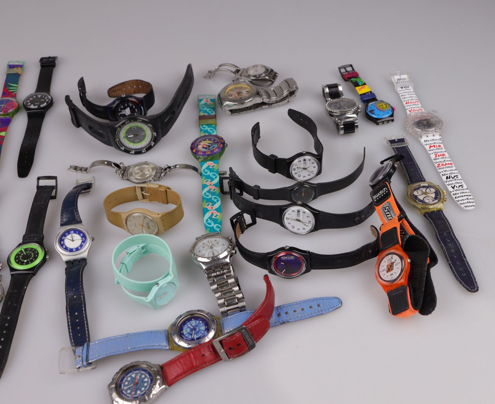 Orologi: Uhrenlot - Swatch + Zubehör – Usato da Volketswil venduto da brockipfannenstil 5