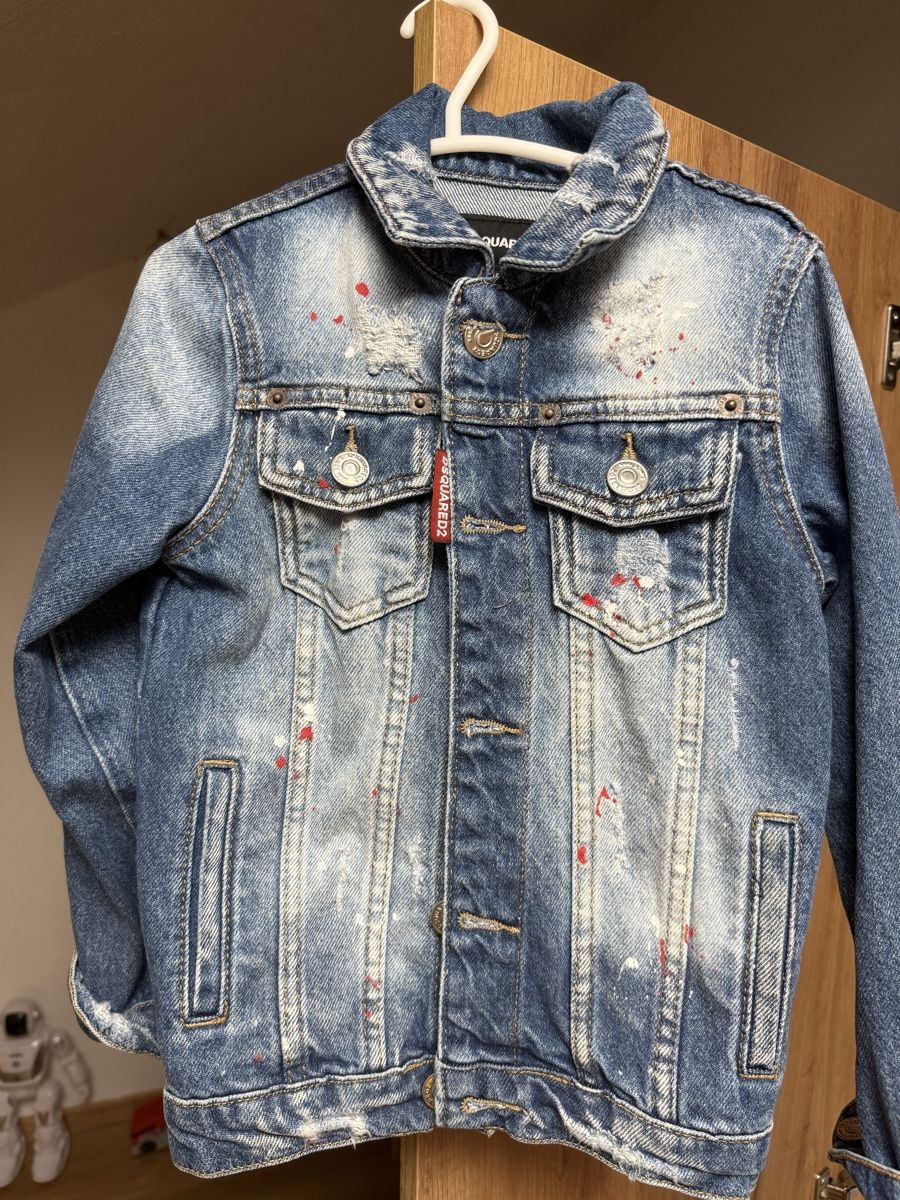 Giacche & Cappotti: DSQUARED2 Jeansjacke für Kinder  – Usato da Hallau venduto da lagerverkauf_ch