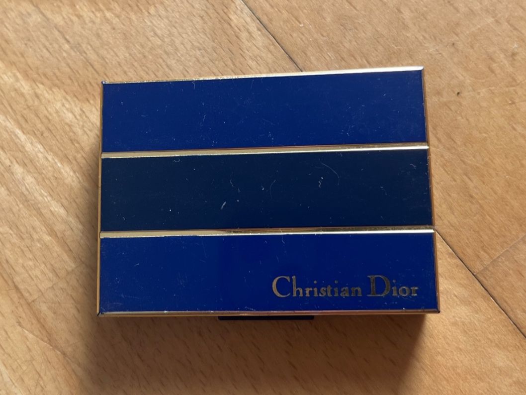 Dior Make-up: Lidschatten Christian Dior blau – Usato da Zürich venduto da mignonmignon