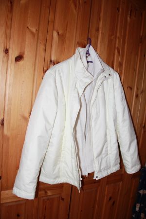 Anorak couleur  crème Esprit