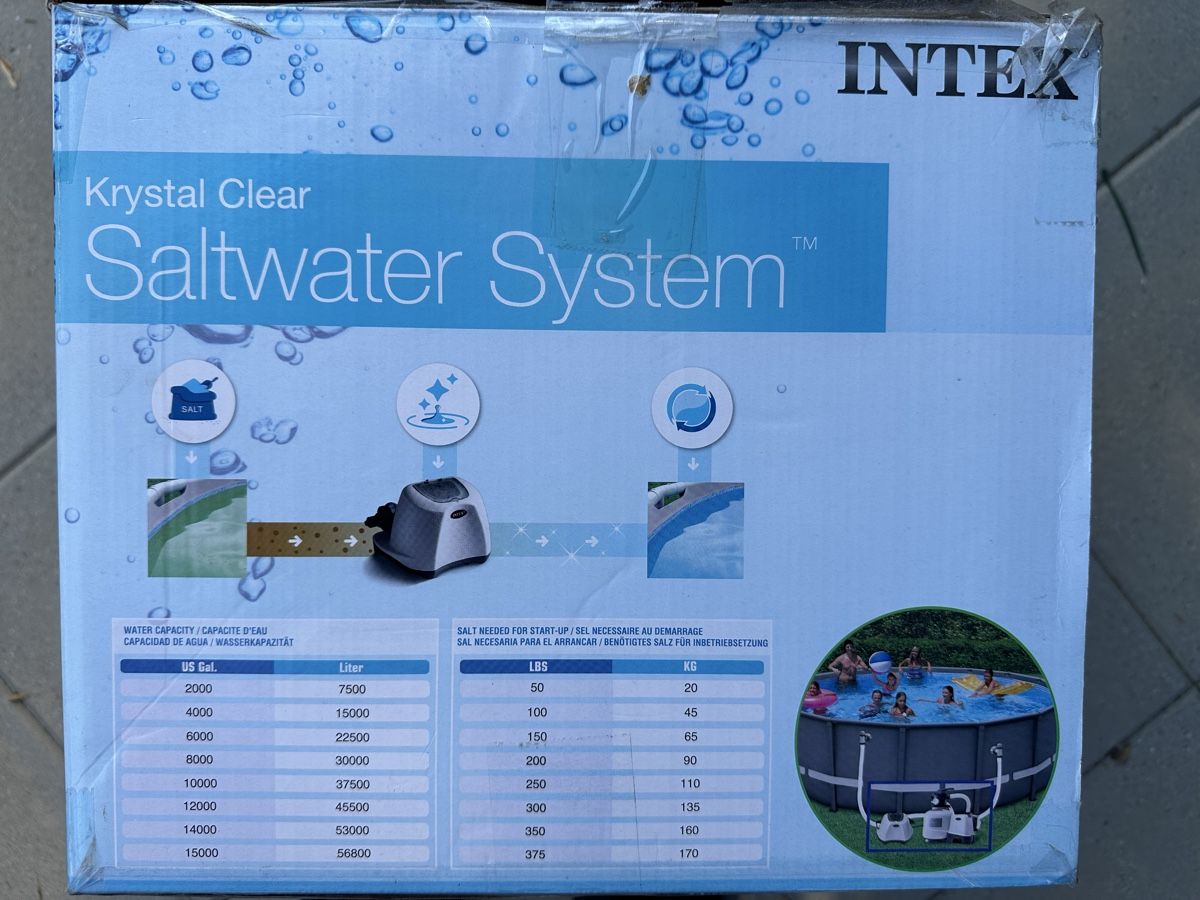 Intex Accessori per Piscine: INTEX Krystal Clear Saltwater System, CG-26670 – Usato da Seedorf BE venduto da frank7031 2