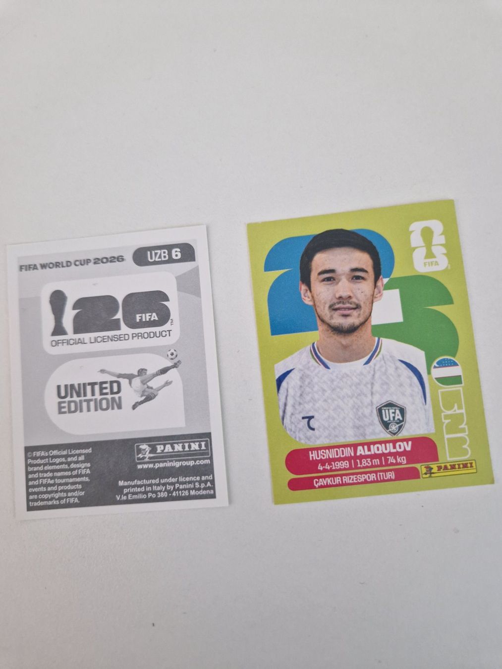 Panini Sammelbilder & Trading cards: Panini Sticker UZB6 – Neu (gemäss Beschreibung) aus Stüsslingen von white_angel86