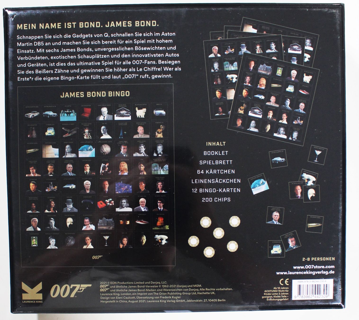 Giochi: JAMES BOND 007 - BINGO - NEU & ORIGINALVERPACKT! – Nuovo e nell'imballaggio originale da Brüttisellen venduto da Collector-Corner 2