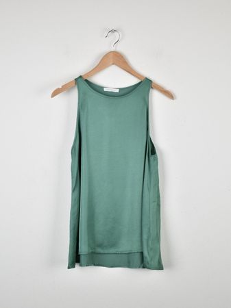 Philosophy Wear Top Gr.S, Viskose/Rayon, Satinoptik