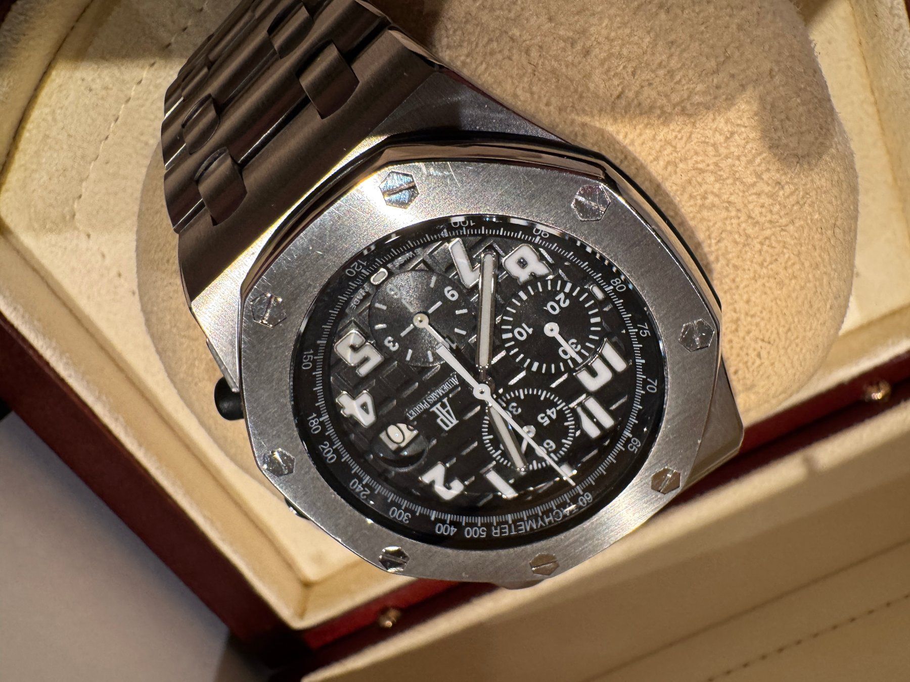 Audemars Piguet Orologi: Audemars Piguet Royal Oak Offshore Chronograph – Usato da Vuadens venduto da 0vomaltine 7