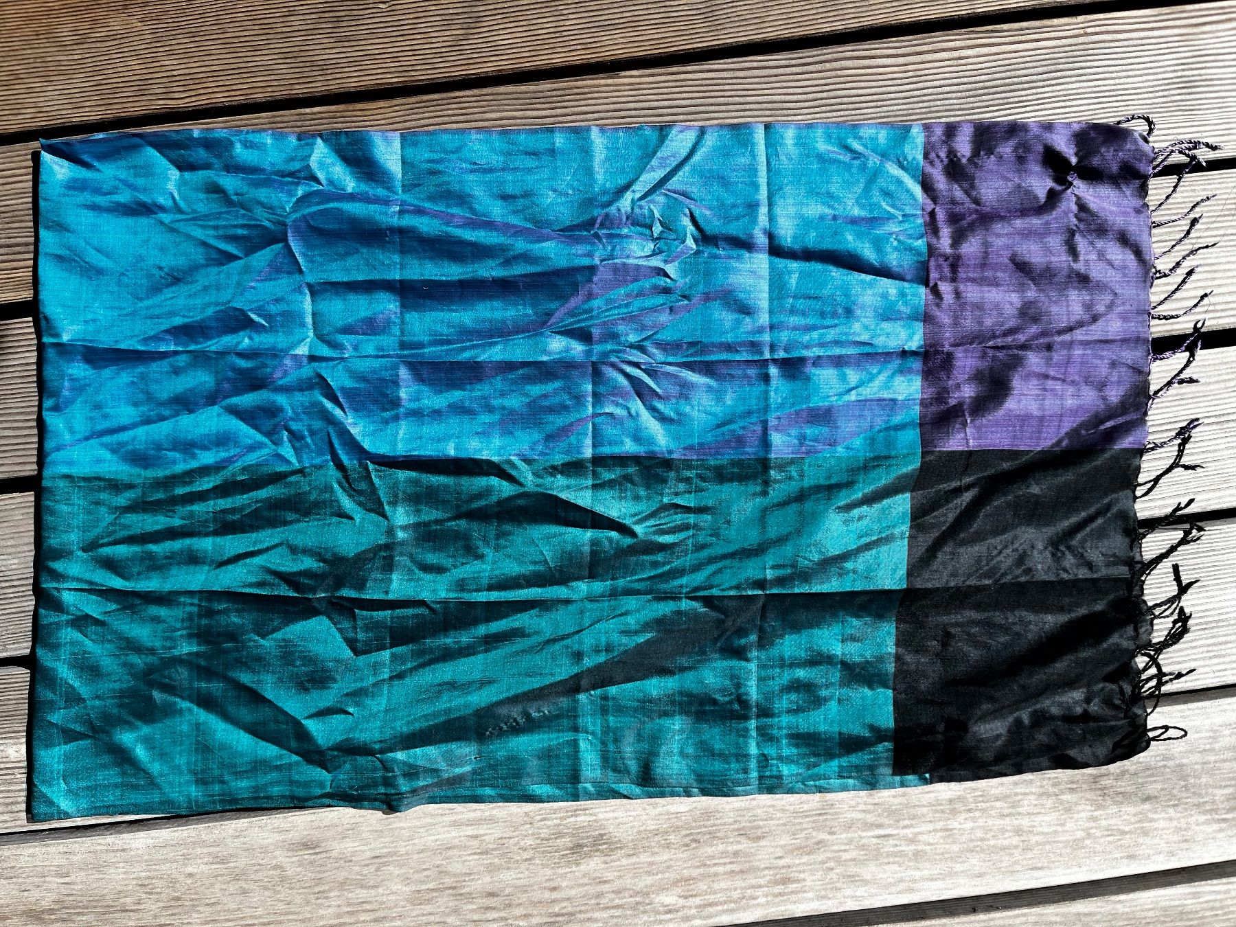 Foulard & Sciarpe: Seidenschal bunt, modisch, neuwertiger Zustand – Nuovo (secondo la descrizione) da Gommiswald venduto da RiLiMa 1