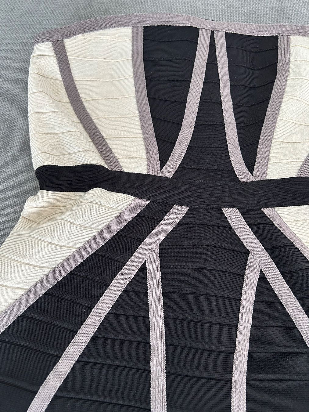 Vestiti: HERVE LEGER Vintage Designer Elegantes Kleid – Nuovo (secondo la descrizione) da Wimmis venduto da rimnakit 1
