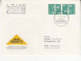 Sonderstempel A. 998 Vendanges Neuchâtel 1965