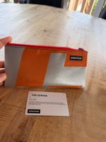 Freitag F06 Serena Pouch orange silber neuwertig