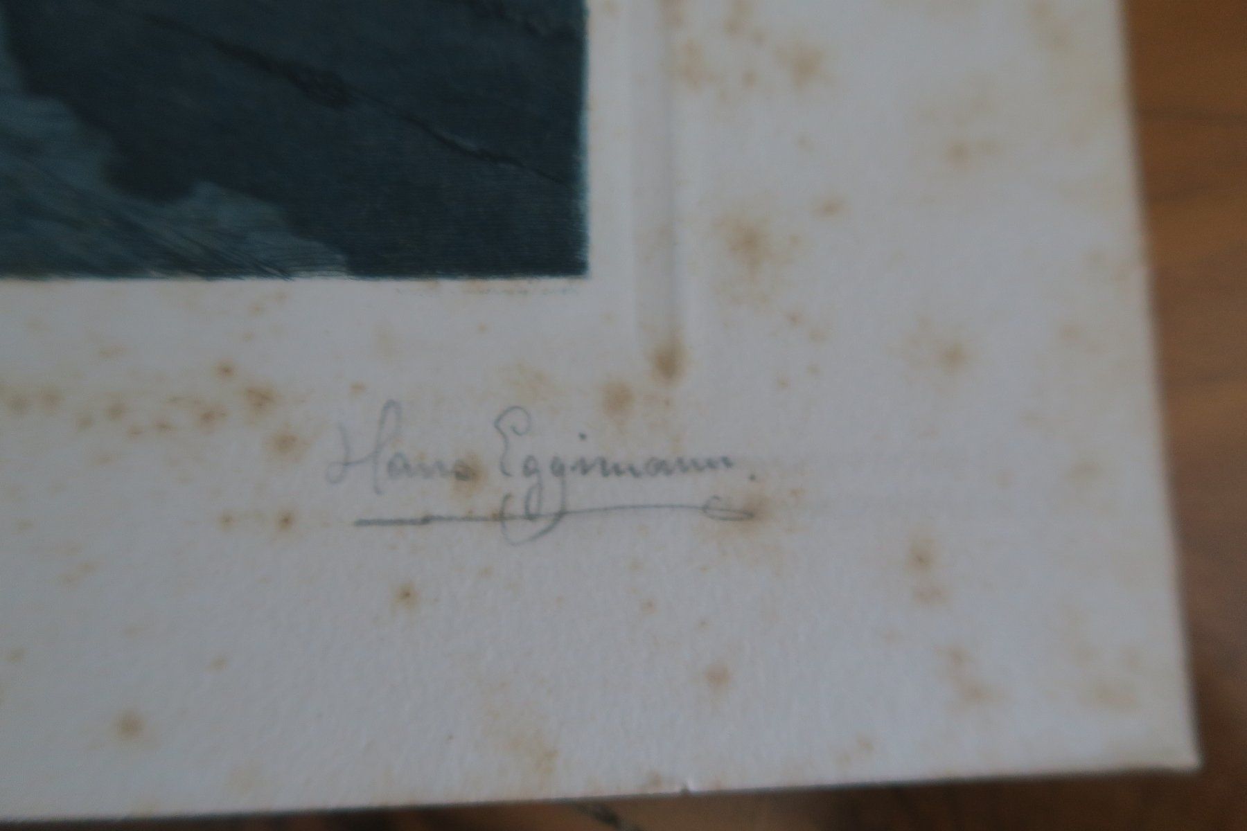 Foto & Immagini: Hans Eggimann Radierung – Usato da Wädenswil venduto da Turusukko 2