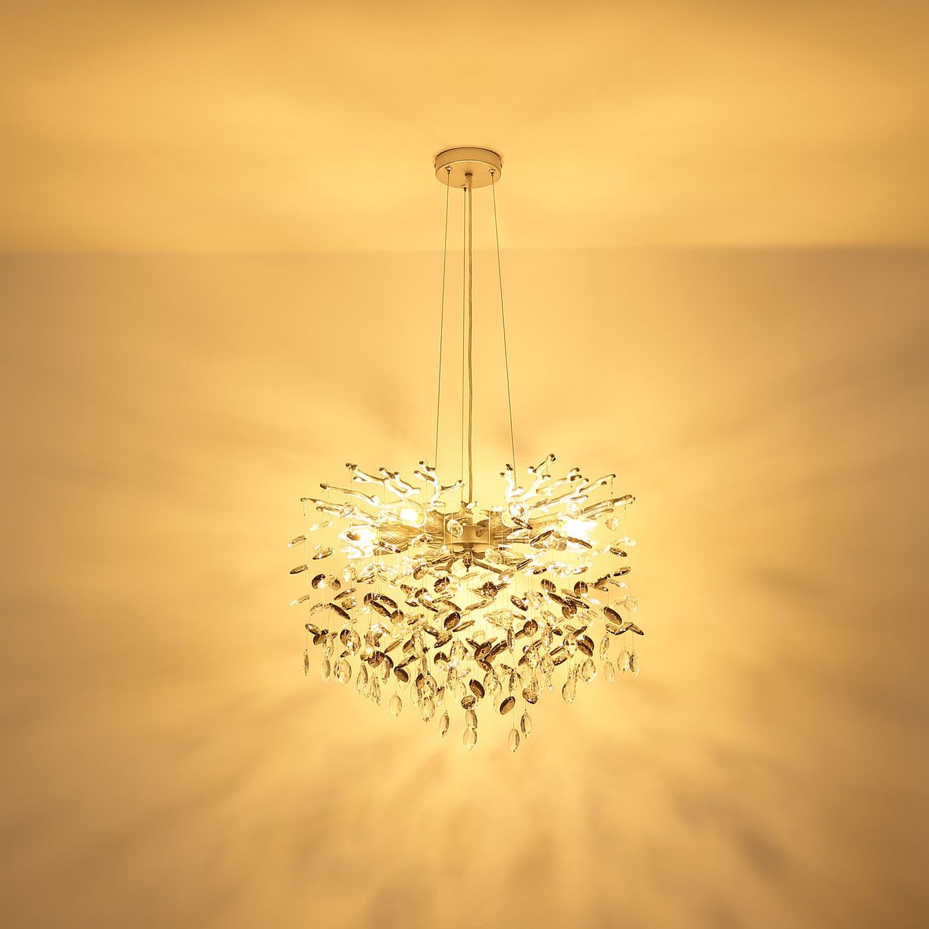 Lampadari & plafoniere: Pendelleuchte, Silber, 60 cm Ø – Nuovo (secondo la descrizione) da Kreuzlingen venduto da Smart-Light 2