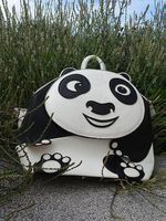 Sac à dos en simili-cuir - Panda en relief 3D