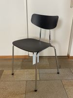 Vitra Moca Stuhl Jasper Morrison schwarz Chromstahl