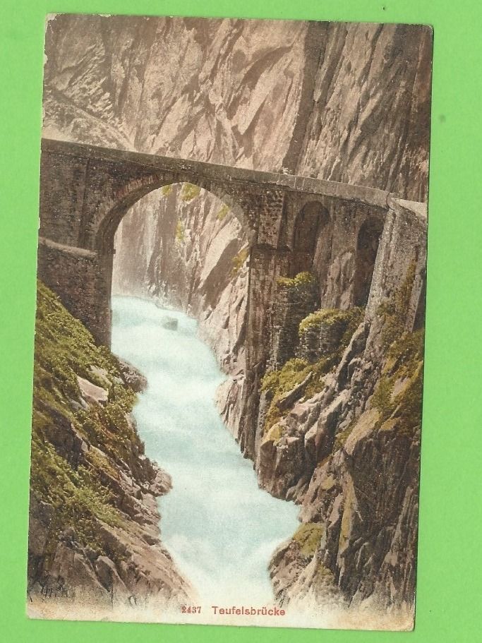 Cartoline postali: Teufelsbrücke – Nuovo (secondo la descrizione) da Zürich venduto da t24_de