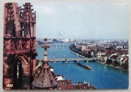 Basel - Blick vom Münster auf den Rhein