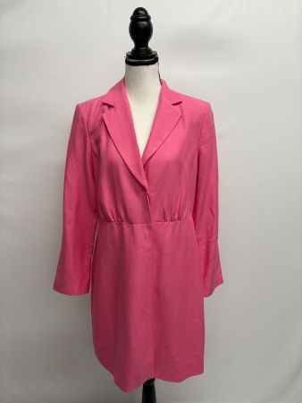 Hallhuber Blazerkleid pink Gr. 38 Kleid