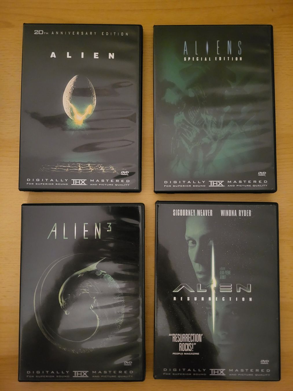 Alle DVDs: coffret DVD Alien – Gebraucht aus Morlon von yan_y92p 1