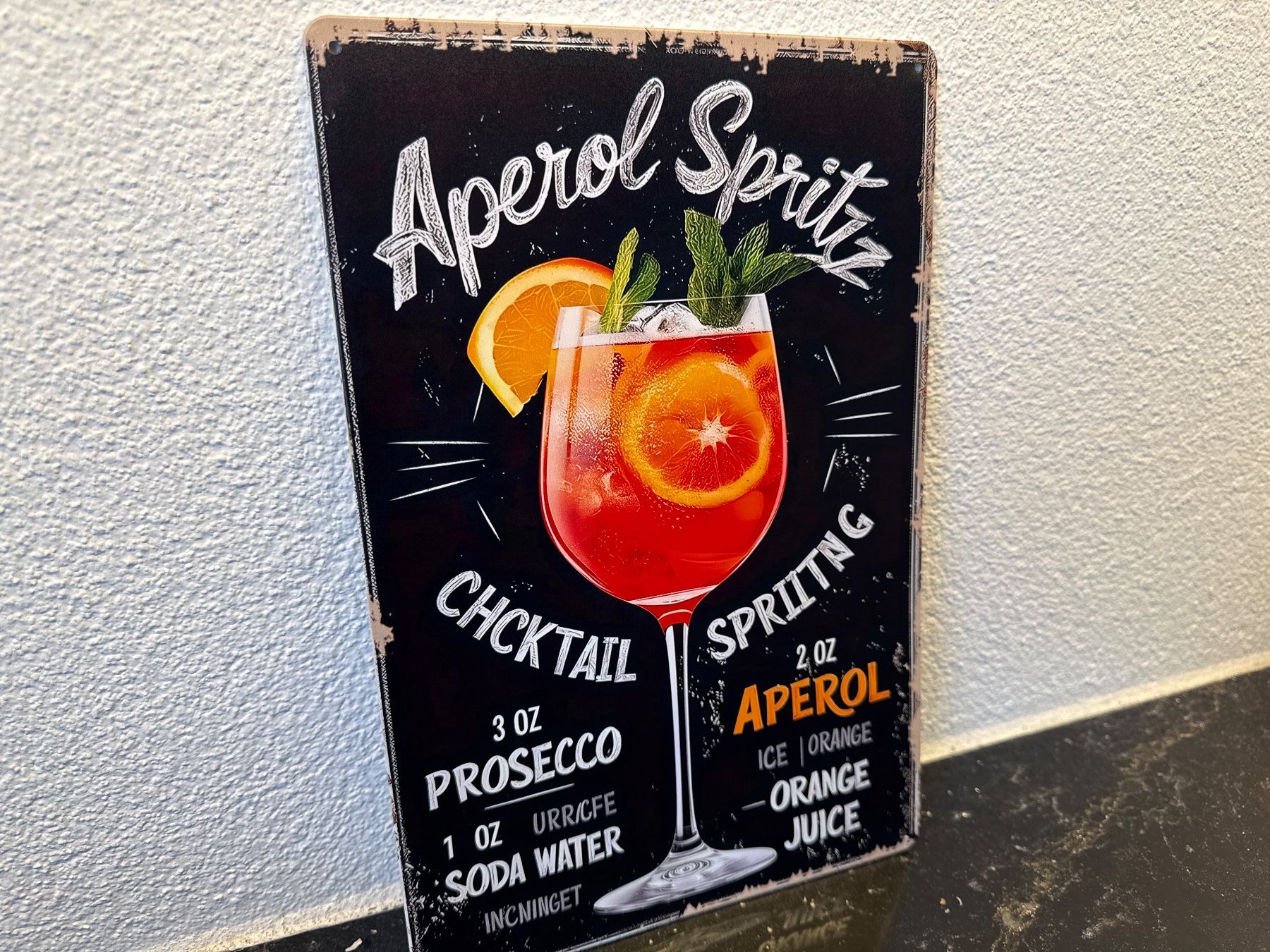 Insegne: METALL SCHILD APEROL SPRITZ / 1 Stück / NEU/ – Nuovo e nell'imballaggio originale da Seon venduto da Aaargauer01 3