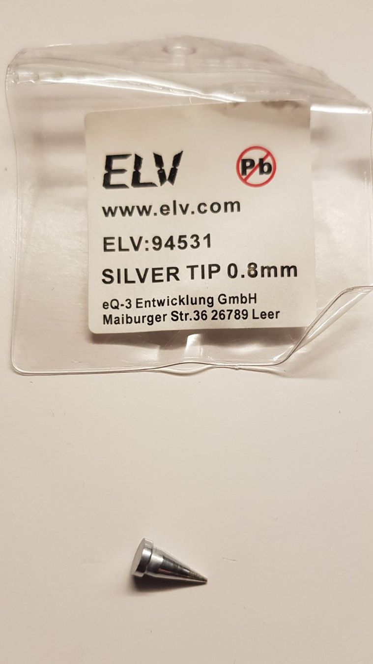 Tutti gli attrezzi: 4 Lötspitzen ELV Silver Tip, neu – Nuovo e nell'imballaggio originale da Frauenfeld venduto da Tozz 2