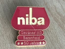 Pin NibaGetränke AG Bazenheid