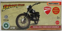 Matchbox Indiana Jones Ducati Scrambler neu