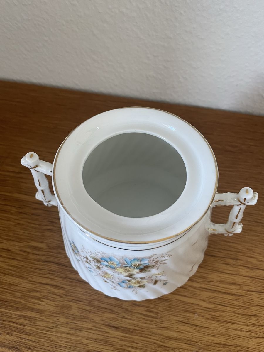 Zuccheriere: Vintage Zuckerdose mit Deckel, Blumendesign – Usato da Dietlikon venduto da VintageStudioZurich 7