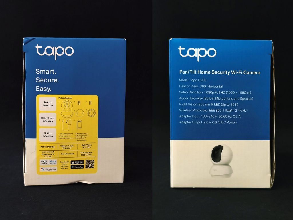 Fotocamera: Tapo Home Security Wi-Fi Kamera – Usato da Pratteln venduto da Restwert_Pratteln 4
