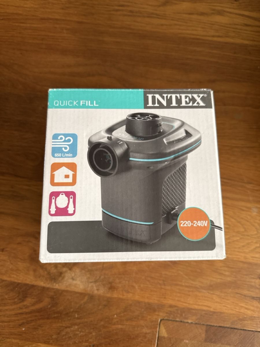 Intex Pompe & Parti di ricambio: Luftpumpe Intex Quick Fill 220-240V Neu! – Nuovo e nell'imballaggio originale da Therwil venduto da Schneefra1